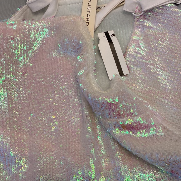 Iridescent Sequin Cami NWT - Picture 9 of 9